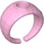 Набор LEGO Clikits Ring, Wide Band with Hole in Top, Fits Child's Finger, Прозрачный розовый
