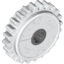 Набор LEGO Technic Gear 24 Tooth Clutch with Dark Gray or Light Gray Center, Белый