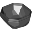 Набор LEGO Rock Boulder, Bottom, Черный