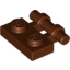 Набор LEGO Plate Special 1 x 2 Side Handle [Free Ends], Красно-коричневый