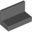 Набор LEGO Panel 1 x 2 x 1 [Square Corners], Темный сине-серый
