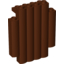 Набор LEGO Panel 2 x 6 x 6 Log Wall [Palisade], Красно-коричневый
