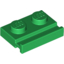 Набор LEGO Plate Special 1 x 2 with Door Rail, Зеленый