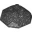 Набор LEGO Rock Boulder, Top, Speckle Black-Silver