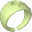 Набор LEGO Clikits Ring, Wide Band with Hole in Top, Fits Child's Finger, Прозрачный ярко-зеленый