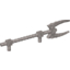 Набор LEGO Minifig Bionicle Mini Staff (Vakama), Flat Silver