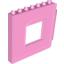 Набор LEGO Duplo Building Wall 1 x 8 x 6 with Window Opening, Hinge on Right, Ярко-розовый
