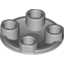 Набор LEGO Plate Round 2 x 2 with Rounded Bottom [Boat Stud], Светлый сине-серый