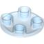 Набор LEGO Plate Round 2 x 2 with Rounded Bottom [Boat Stud], Trans-Medium Blue
