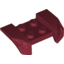 Набор LEGO Mudguard 2 x 4 [Headlights Extension], Темно-красный
