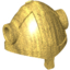 Набор LEGO Minifig Helmet - Viking with Side Horn Holes, Золотистый металлик