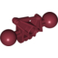 Набор LEGO Bionicle Toa Metru Arm Lower Section with Two Ball Joints, Темно-красный