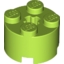 Набор LEGO Brick Round 2 x 2, Лайм