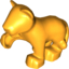 Набор LEGO Duplo Lion Cub, Raised Paw, Bright Light Orange