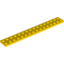 Набор LEGO Plate 2 x 16, Желтый