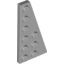 Набор LEGO Wedge Plate 6 x 3 Right, Светлый сине-серый