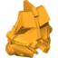 Набор LEGO Bionicle Head Connector Block 3 x 4 x 1 2/3, Bright Light Orange