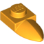 Набор LEGO Plate Special 1 x 1 with Tooth, Bright Light Orange