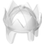 Набор LEGO Large Figure Crown, King Mathias, Pearl Gold