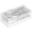 Набор LEGO Light Brick 2 x 4 [Red LED], Trans-Clear