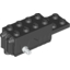 Набор LEGO Motor Pull Back 2 x  6 x  1.667 Type 2 [Fast] Black Base/White Axle, Черный