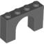 Набор LEGO Brick Arch 1 x 4 x 2, Темный сине-серый