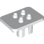 Набор LEGO Duplo Furniture Table Square with 4 Top Studs, Белый