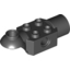 Набор LEGO Technic Brick Special 2 x 2 with Pin Hole, Rotation Joint Ball Half [Horizontal Top], Rotation Joint Socket, Черный