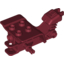 Набор LEGO Tricycle Body Top with Dark Red Chassis, Темно-красный