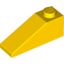 Набор LEGO Slope 33В° 3 x 1, Желтый