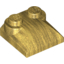 Набор LEGO Brick Curved 2 x 2 x 2/3 Two Studs, Curved Slope End, Pearl Gold