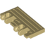 Набор LEGO Hinge Train Gate 2 x 4 Locking Dual 2 Fingers with Rear Reinforcements, Tan