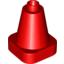 Набор LEGO Duplo Cone 2 x 2 Square Base, Красный