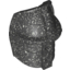Набор LEGO Large Figure Shoulder Armour - Ridged, Speckle DBGray-Silver