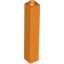 Набор LEGO Brick 1 x 1 x 5 with Hollow Stud, Оранжевый