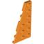 Набор LEGO Wedge Plate 6 x 3 Left, Оранжевый