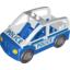 Набор LEGO Duplo Car with 2 Studs on Roof, Blue Base and ''POLICE'' Print, Белый