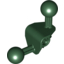 Набор LEGO Bionicle Ball Joint 4 x 4 x 2 90 Degree with 2 Ball Joints and Axle hole, Темно-зеленый