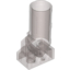 Набор LEGO Minifig Disc 2 x 2 Launcher 2 x 3 x 4 2/3, Прозрачный черный