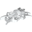 Набор LEGO Bionicle Foot Toa Inika Clawed, Белый