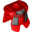 Набор LEGO Minifig Breastplate with Leg Protection, Adric/Kentis Chain Mail Print, Красный