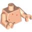 Набор LEGO Torso SpongeBob with Belly Button (Navel) & Red Spots Print / Light Flesh Arms / Light Flesh Hands, Light Flesh