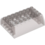 Набор LEGO Slope Curved 8 x 6 x 2 Double, Прозрачный черный