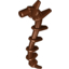 Набор LEGO Spiky Vine / Tail [aka Bionicle Spine], Красно-коричневый