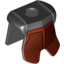 Набор LEGO Minifig Breastplate with Leg Protection, Avatar Fire Nation Soldier Print [3828 / 3829], Черный