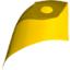 Набор LEGO Minifig Cape Cloth, Standard - Traditional Starched Fabric, Желтый