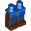 Набор LEGO Legs and Blue Hips with Avatar Blue Rectangles Print [3828], Красно-коричневый