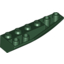 Набор LEGO Wedge 6 x 2 Inverted Right, Темно-зеленый