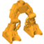 Набор LEGO Legs Mechanical, Bionicle, Bright Light Orange