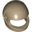Набор LEGO Minifig Standard Helmet, Dark Tan